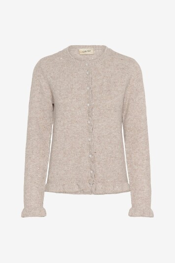 Cream Kardigan crJolly Knit Cardigan Grå Cream Kardigan crJolly Knit Cardigan Grå
