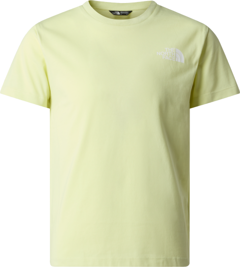 The North Face Teens" Simple Dome T Shirt Lemon Mist S