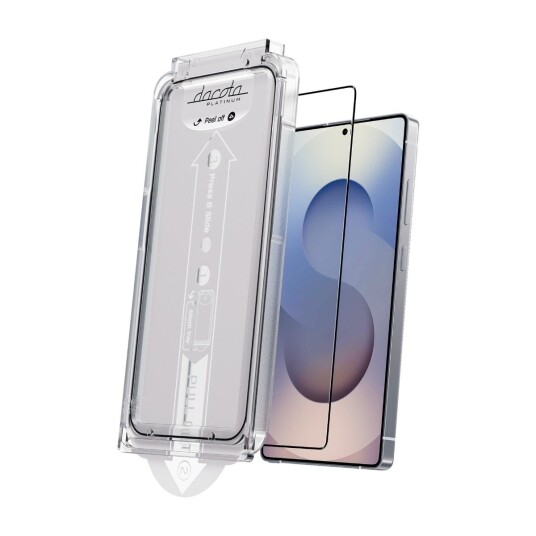 Dacota Platinum Samsung Galaxy S26 Ultra Tiger Glass skjermbeskytter Svart