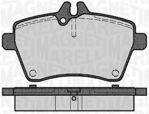 Bremseklosser MAGNETI MARELLI 363916060309