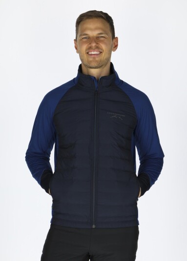 Swedemount Nordic Hybrid Jacket Navy/Imperial Blue Xs Langrennsjakker Swedemount Nordic Hybrid Jacket Navy/Imperial Blue Xs Langrennsjakker