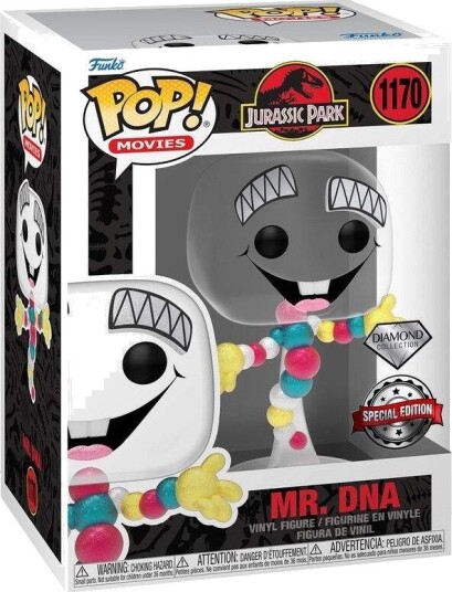 Northix Jurassic Park Mr. DNA Eksklusiv Figur