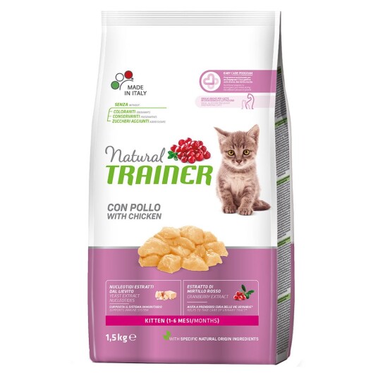 Natural Trainer Kitten Økonomipakke: 2 X 1.5 kg Natural Trainer Kitten Økonomipakke: 2 X 1.5 kg