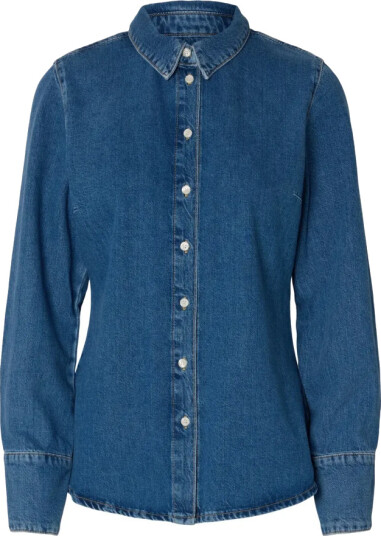 Selected Femme Dame Bluser & Skjorter Blå XS,