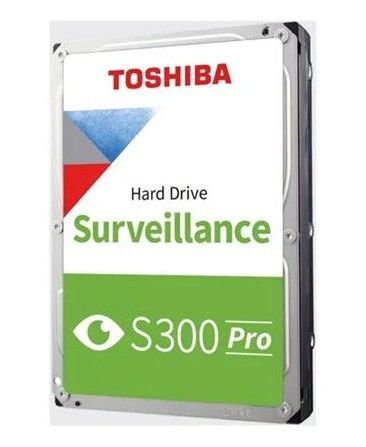 Toshiba S300 Pro 8TB Overvåkningsharddisk 3.5" SATA 7200 RPM