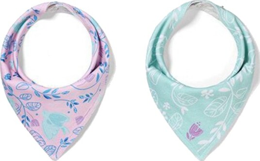 BabyOno 87913 Bandanasmekke Fugler 2 Pk