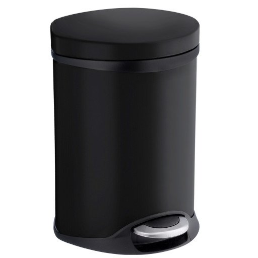 Smedbo Outline Lite søppelbøtte, 6 liter, sort Smedbo Outline Lite søppelbøtte, 6 liter, sort