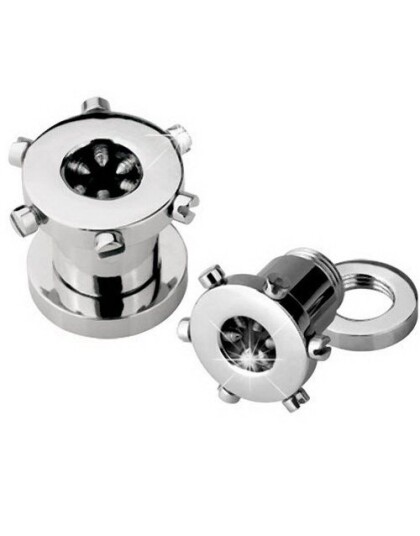 Båtratt Piercing Tunnel 8 mm