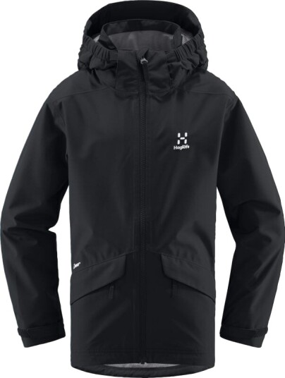 Haglöfs Juniors' Mila Jacket 128, True Black Haglöfs Juniors' Mila Jacket 128, True Black