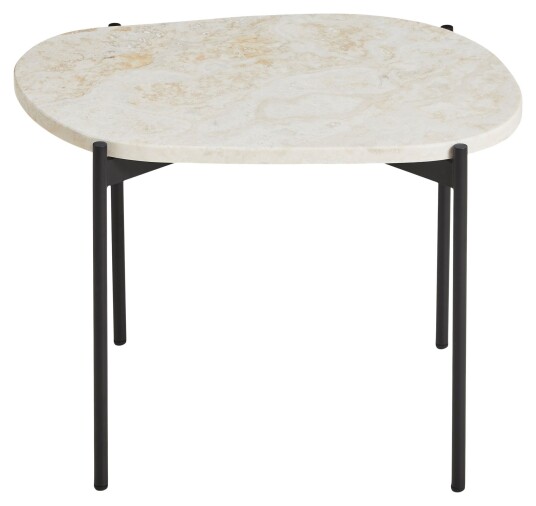 WOUD -  La Terra Sofabord, Ivory travertin, M