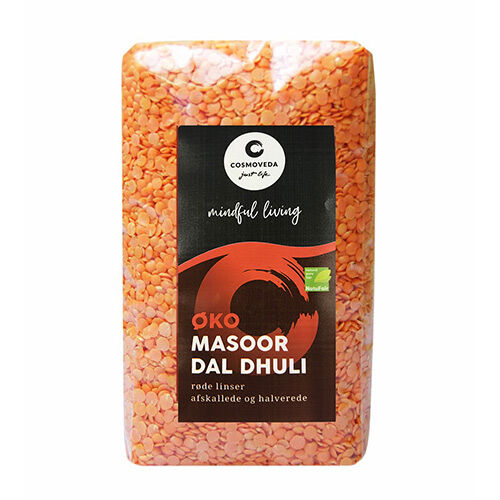 Cosmoveda Røde linser (Masoor Dal) 500g Cosmoveda Røde linser (Masoor Dal) 500g