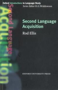 Ellis Rod Second Language Acquisition