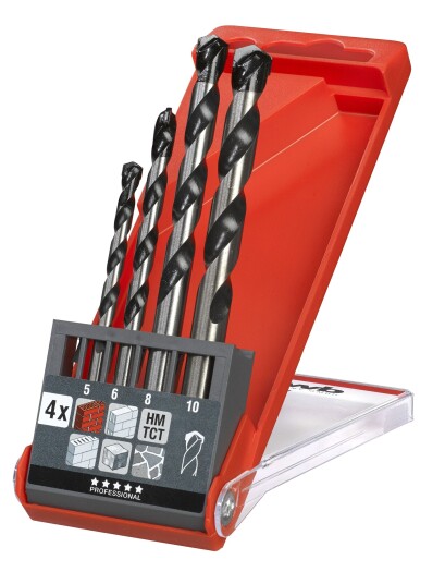 KWB Rocker Betongbor Borsett 5-10 mm, 4 Deler