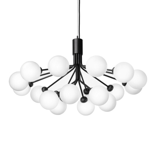 Nuura Apiales 18 Satin Black / Opal White Nuura Apiales 18 Satin Black / Opal White