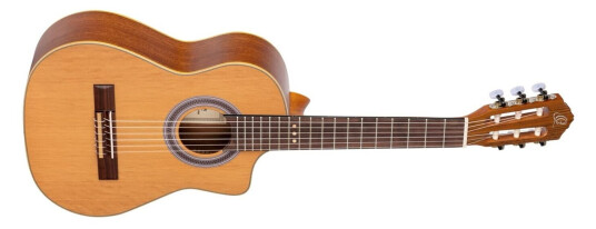 Ortega Guitars Ortega Rq39 Klassisk Gitar Requinto, Solid Cedar Top