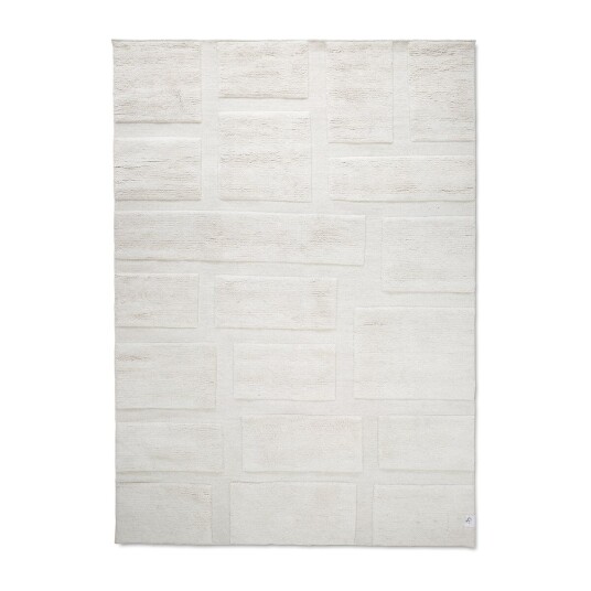 Classic Collection Bricks ullteppe 170 x 230 cm Elfenben