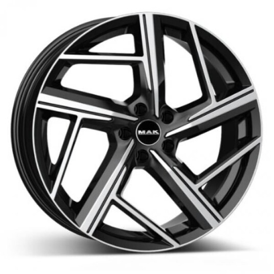 Mak Qvattro Black Polished 9x20 5x112 ET49 B57.1