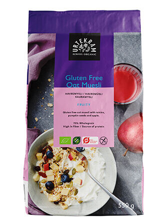 Urtekram Müsli Havre Glutenfri Ø 550g Urtekram Müsli Havre Glutenfri Ø 550g