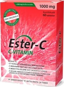 Ester-C 1000 Mg 60 Tabletter Ester-C 1000 Mg 60 Tabletter