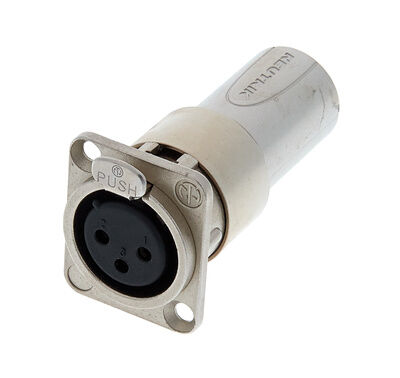 Neutrik NA3 FDM 3-pins XLR Direkte Adapter for Panelmontering