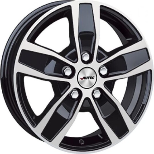Autec Quantro Gloss Black  Polished 6.5x16 5x130 ET66 B89.1