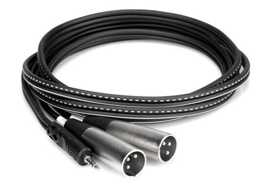 Hosa Cyx402m Y-Kabel Stmj-2xxlr Male 2 Meter Hosa Cyx402m Y-Kabel Stmj-2xxlr Male 2 Meter
