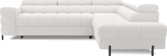 Hjørnesofa Eltap Ferucce 276x200x93 cm Royal 01 Hvit Høyre