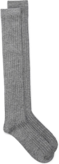 Vero Moda Vmsimone Knee High Socks Grey ONE SIZE