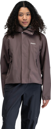 Bergans Vega 2L Shell Jacket Women Brun S