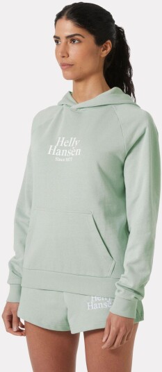 Helly Hansen Core Graphic Hettegenser Dame Grønn L