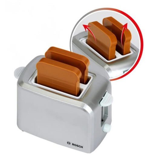 Bosch Mini Brødrister Leketøy for Barn - Sølv - Kjøkkenutstyr Bosch Mini Brødrister Leketøy for Barn - Sølv - Kjøkkenutstyr