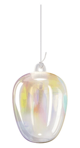 Lodes Oblò Taklampe Medium 2700K Rainbow/ Hvit