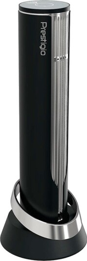 Prestigio Maggiore Elektrisk Vinsåpner Sett (Sort, Sølv)