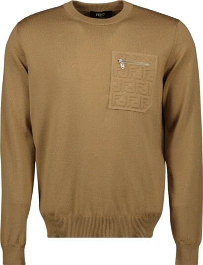 Fendi Herre Strikkevarer Beige M