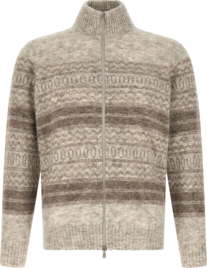 Brunello Cucinelli Herre Strikkevarer Beige XL,