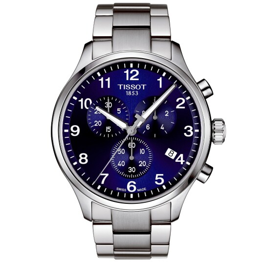 Tissot Chrono XL Classic T1166171104701 - Herre - 45 mm - Analog - Kvarts urverk - Safirglass