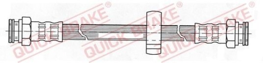 Bremseslange QUICK BRAKE 22.104 Bremseslange QUICK BRAKE 22.104