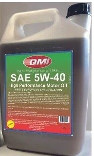 QMI 5W40 olje, helsyntetisk. 4 Ltr. QMI 5W40 olje, helsyntetisk. 4 Ltr.