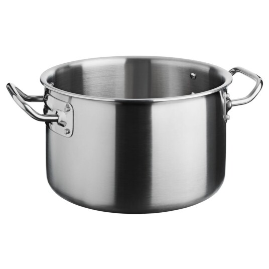 VEGA Gryte Livonia 10l 28x18 cm (ØxH) Sølvfarge Rund
