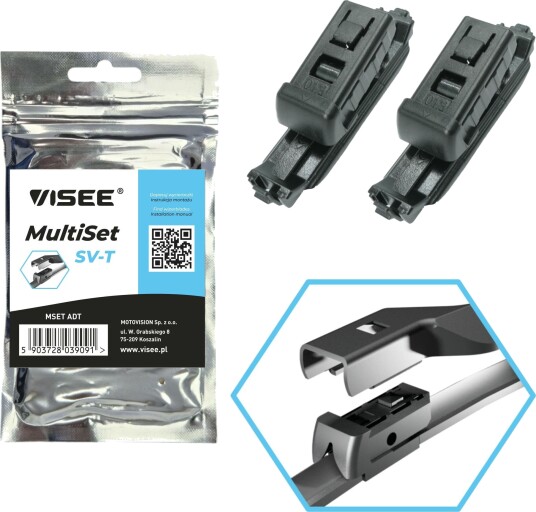 VISEE MSET ADT Adapter, viskeblad