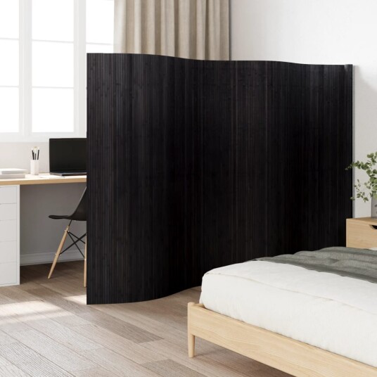  Romdeler brun 165x400 cm bambus 8721012370166