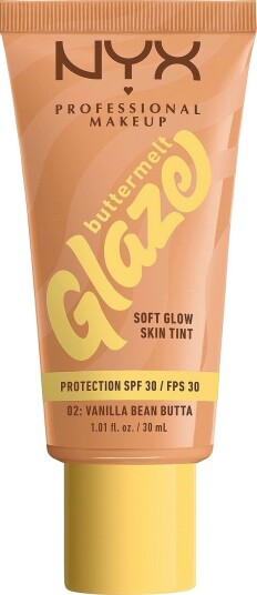 NYX Professional Makeup Buttermelt Glaze Soft Glow Skin Tint SPF30 30 Ml Beige