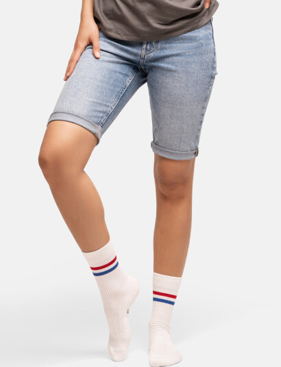 Danish Endurance Tennis Crew Socks 3-Pack - White - 43-47 Danish Endurance Tennis Crew Socks 3-Pack - White - 43-47