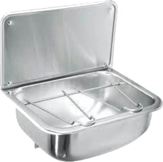 Juvel Intra gub3 stainless steel bucket sink wall hung with