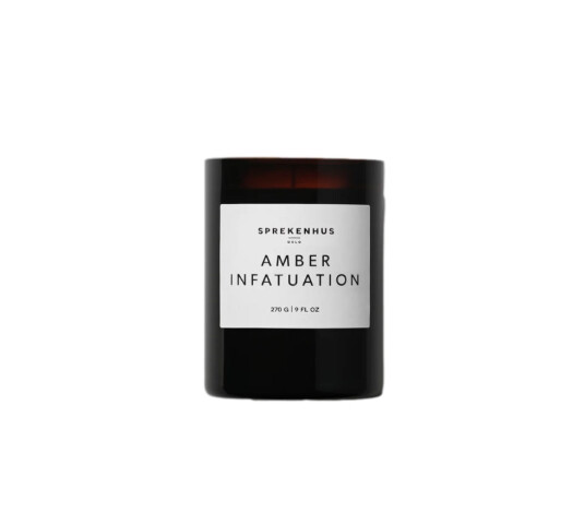 Sprekenhus Scented Candle 270g Amber Infatuation Duftlys Brun Sprekenhus Scented Candle 270g Amber Infatuation Duftlys Brun