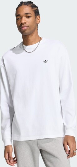 Adidas Originals Ess Ls Tee White XS