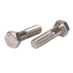 Pajo Bolte Stålbolt delgjenge M6 [DIN 931] Rustfritt stål A4