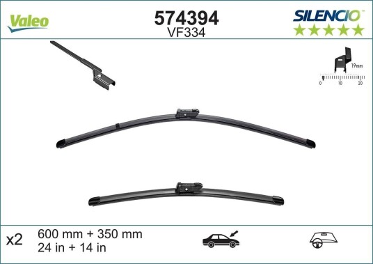 Viskerblad VALEO 574394