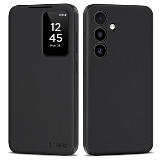 Tech-Protect Smart Flip-etui for Samsung Galaxy S25+ i Oransje