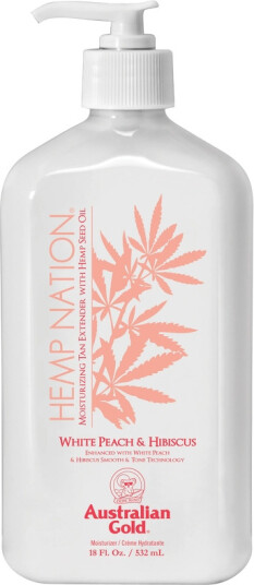 Australian Gold Hemp Nation Bodylotion White Peach & Hibiscus 535 ml Australian Gold Hemp Nation Bodylotion White Peach & Hibiscus 535 ml